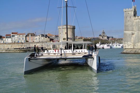 Voilier &agrave; usage commercial